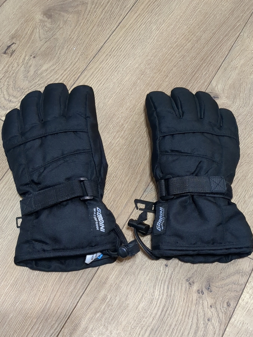 Gordini Women's Waterproof Ski Black Gloves Size P/S